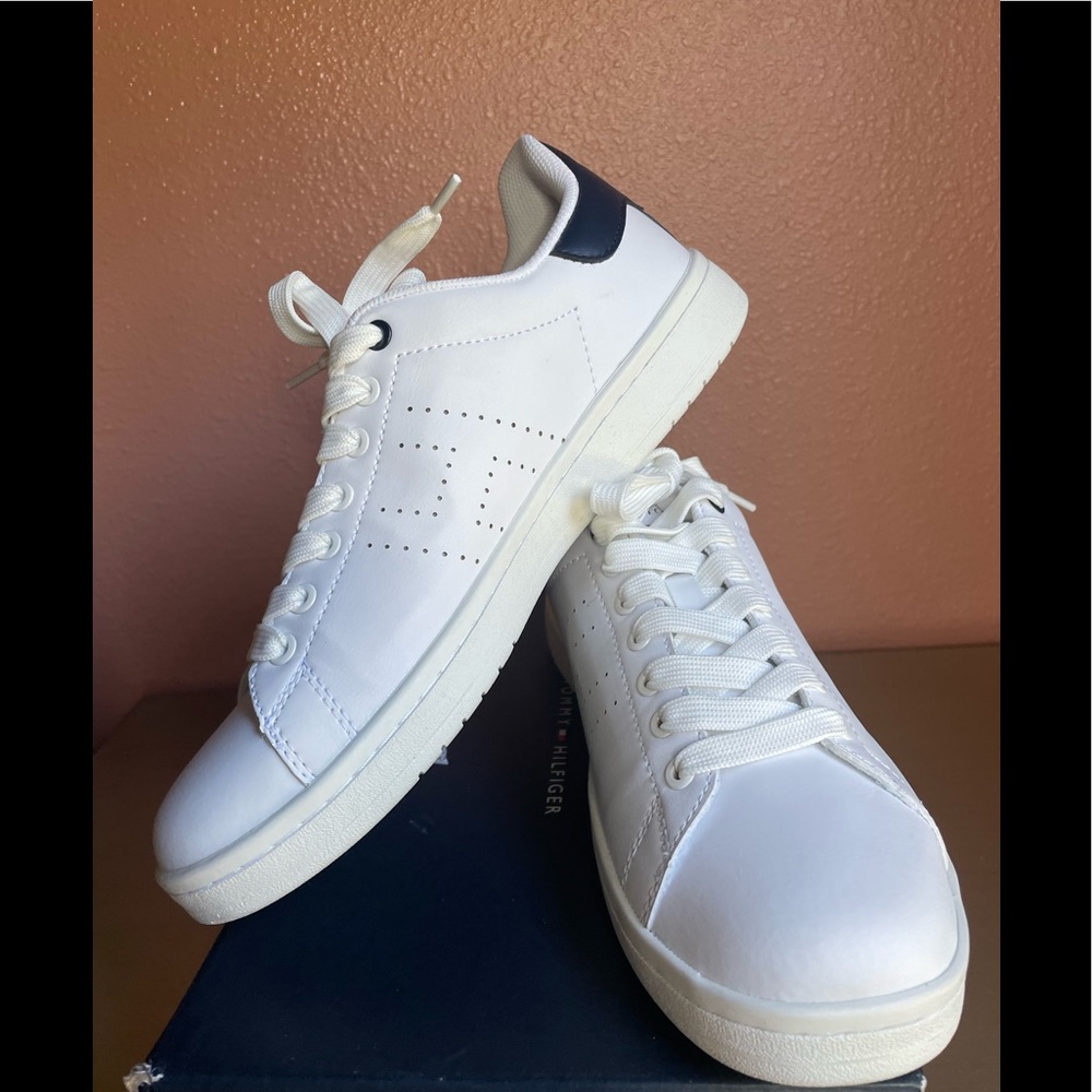 Tommy Hilfiger Liston White Mens Sneakers